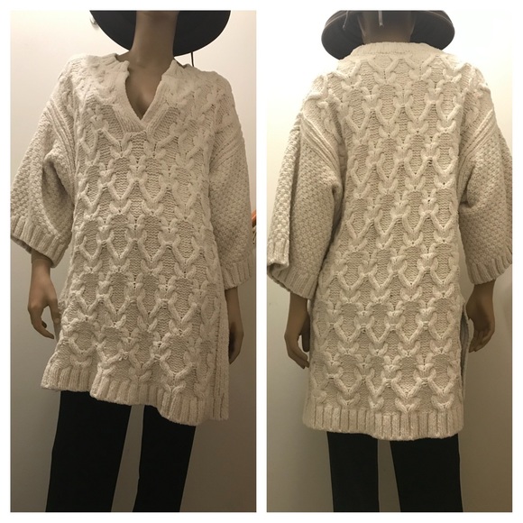 Anthropologie Chunky Knit Cable Sweater. XS - Picture 2 of 5